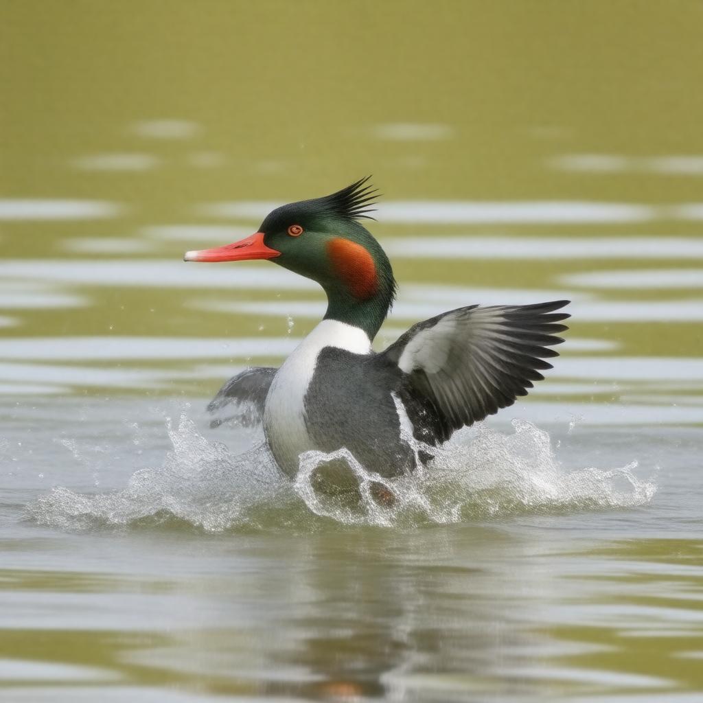 red-breasted merganser